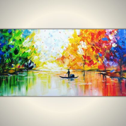 PĒC PASŪTĪJUMA - Ceļojums - izmers 50x100cm, 120,- Eur